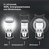 Varta LED Camping Latern mit 3 Leuchtstufen – robust und spritzwassergeschützt - 5