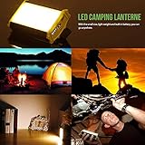 Camping Laterne LED – 48 Stunden Leuchtdauer – 4400mAh bewegliche Aufladeeinheit - 3