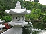 Japanische Rankei Steinlaterne K – asiatische Gartenlaterne – 6 teilig winterfest - 5