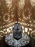 Marokkanische Laterne aus Eisen „Frane“ – Höhe 80 cm + Handarbeit + - 3