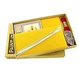 Paint it Red Bienenwachs-Kerzen selber Machen | 100% reines Bienenwachs aus Deutschland | DIY Bastel-Set für 5 Kerzen aus Bienenwachsplatten | Mit Deko-Band und Ausstechformen - 8