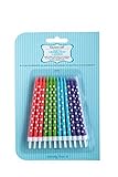 Kitchen Craft „Sweetly Does it Spotty Celebration Kerze, Mehrfarbig, 24 Stück - 2