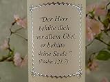 Hochzeitskerze Traukerze Lebensbaum Herz Schmetterlinge Tauben Ringe silber Geschenk Kerze zur Hochzeit 250/70 mm inkl. Beschriftung - 5