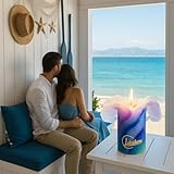 Lotuskerze Art Blue Passion 18 cm - 2