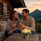 Candela Lotuskerze Art Green Lilac 23 cm - 3