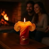 Lotus-Kerzen ART Fire, 18cm - 2