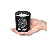 Deluxe Aroma Massagekerze Lavakuss aus natürlichen Soja & Kokosölen für Paarmassagen (150g) - 3