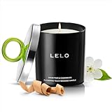 LELO Duftende Massagekerze, Snow Pear and Cedarwood Scent - Schmilzt zu einem sinnlichen Massage Öl - aromatisierte Kerze Körpermassage Öl