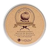 Deluxe Erotik Massagekerze mit Bratapfel Aroma (100g), pflegendes Massagewachs aus natürlichen Ölen mit weihnachtlichem Bratapfel-Zimt-Duft in edler Dose, für Körper-Massagen & Paar-Massagen - 3