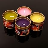 BESTOYARD Erwachsene Kerze Niedrige Temperatur Kerze Massage Kerze Sinnliche Kerzen Erwachsene Spielzeug für Paare (lila) - 8