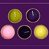BESTOYARD Erwachsene Kerze Niedrige Temperatur Kerze Massage Kerze Sinnliche Kerzen Erwachsene Spielzeug für Paare (lila) - 4