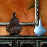 Orientalische Indische Laterne „Ziva“ – Windlicht zum Aufhängen - 9