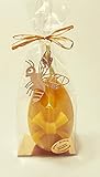 Honig Kerze Handgemacht aus Bienenwachs Motiv Osterei, Ei Bienenwachskerzen, Dekoration Beeswax Candles - 4