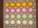 8 x Osterkerze Ostereier – je 2 Kerzen in 4 Farben Ostern - 2