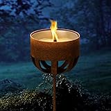 ecosoul Outdoor-Kerze 16cm Durchmesser Leuchtfeuer Kerze Schwimmkerze Gartendeko - 2