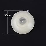 90 Stück Schwimmkerzen Schwimmende Kerzen Floating Candles Kerzen hochzeit deko Paraffin Elfenbein 1,5 Stunden Brenndauer Kerzen deko für Haus Hochzeit Party und Feier (Ø 35mm) - 3