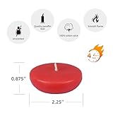 Zest Kerze 24 Schwimmkerzen, 5,7 cm, Ruby rot - 8