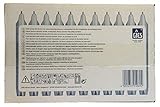 Gies 205-169000-10 Haushaltskerzen, 200 x 24,5 mm, 120-er Karton, weiß - 5