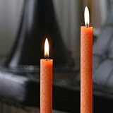 AMABIENTE – Designcandles rot Designcandles Rondo Stabkerze, Pflanzenwachs, feuerrot, 19,0 x 2,2 x 2,2 cm, 19 x 2.2 x 2.2 cm, 4-Einheiten - 8