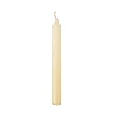 Papstar Tafelkerzen Ø 2,15 cm 19,6 cm creme Gastronomiebedarf 30er Karton - 2