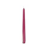 50 Leuchterkerzen Ø 2,2 cm 25 cm aubergine Spitzkerzen - 2