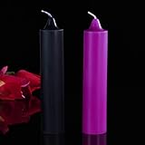 BESTOYARD Niedertemperatur Kerzenwachs Tropfkerzen Low Heat Kerzen für Paare Liebhaber Romantische Atmosphäre Maker 2 STÜCKE - 3