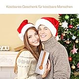 Anjou Duftkerzen Geschenkset 3er Set Soja Wachs 3 x 60g, Düfte: Sehr Vanille, Weihnachtsholz, frischer Wind, Verwendung für Aromatherapie, Bad, Yoga, perfekt für Weihnachten, Geburtstag, Muttertag - 9