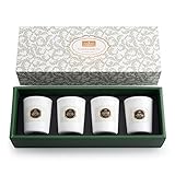 Anjou Duftkerzen 4-Duftvarianten Aromatherapie Set perfektes Geschenk aus umweltfreundliches biologisches Sojawachs, lange Lebensdauer mit 20-25 Stunden - 2