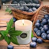 Anjou Duftkerzen 4-Duftvarianten Aromatherapie Set perfektes Geschenk aus umweltfreundliches biologisches Sojawachs, lange Lebensdauer mit 20-25 Stunden - 4