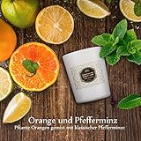 Anjou Duftkerzen 4-Duftvarianten Aromatherapie Set perfektes Geschenk aus umweltfreundliches biologisches Sojawachs, lange Lebensdauer mit 20-25 Stunden - 5