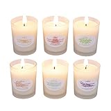 Anjou Duftkerzen Geschenkset 6 Pack, Aromatherapie Duft Set Soja Wachs, 15 Stunden Brenndauer Pro Kerze, 6 x 70 g - 9