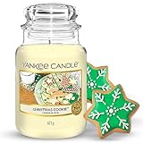 Yankee Candle Glaskerze, groß, Christmas Cookie