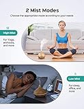 Aroma Diffuser, VicTsing 300ml Luftbefeuchter Ultraschall Vernebler Raumbefeuchter Elektrisch Duftlampe Öle Diffusor mit 7 Farben LED,mehr als 30ml/h Feuchtigkeitsabgabe für Raum,Büro,Yoga,Spa,usw - 8
