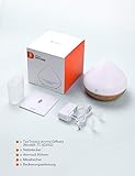 TaoTronics Aroma Diffuser 300ml Luftbefeuchter Oil Düfte Humidifier Holzmaserung LED mit 7 Farben für Yoga Salon Spa Wohn-, Schlaf-, Bade- oder Kinderzimmer Hotel - 3