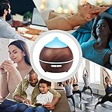 Aroma Diffuser, Avaspot 250ml Holzmaserung Aromatherapie Diffuser Ultraschall Luftbefeuchter Öle Diffusor Mit Niedrig Wasser Automatische Abschaltung, 7 Farbe LED Perfekt für Zuhause Yoga Spa - 5