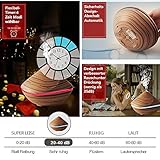 Diffuser, Aroma Diffuser infinitoo 500ML Sandduene Design Diffusor | Raumbefeuchter Ultraschall mit 7 LED Farbwechsel fuer Wohnzimmer, Baby, SPA, Buero (500ML) - 5