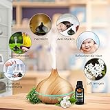 VicTsing Aroma Diffuser, 150ml Ultraschall Luftbefeuchter LED Humidifier Aromatherapie Öle Diffusor Tragbarer für Babies Kinderzimmer Haus, Auto, Wohnzimmer, Schlafzimmer, Büro, Yoga, Spa, Raum,usw. - 7