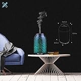 TaoTronics Aroma Diffuser 3D Glas Aromatherapie Humidifier 200ml Diffuser Duftlampe Luftbefeuchter Oil Düfte mit 2 Glasdeckel 7 LED Farben für Yoga Salon Spa Wohn-, Schlaf- Kinderzimmer Hotel - 7