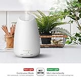 InnoGear 150ml Aroma Diffuser Ultraschall Luftbefeuchter Aromatherapie Ätherischesöl Oil Diffusor mit 7 veränderbaren farbigen LED Lichter verstellbarer Nebel Modus - 3