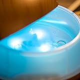 Aroma-Diffuser Anypro 300ml Ultraschall Luftbefeuchter Holzmaserung mit 7 Farben LED Licht - 4