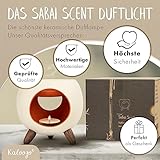 Sabai Scent Keramik Duftlampe rund (Duftlicht) – orange - 9