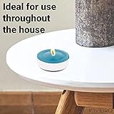 Invero 120 Stück Gemischt Farbige Teelicht Duftkerzen – Ideal für Alle Wohnzimmer, Diele, Küche, Lounge und Mehr - 5