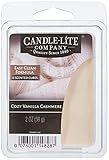 Candle-lite – Duftwachswürfel, Cozy Vanilla Cashmere 56g, Weiß, 7.5 x 10.5 x 11 cm - 4