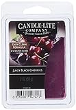 Candle-lite - Duftwachswürfel, Juicy Black Cherries 56g, Rot, 7.5 x 10.5 x 11 cm