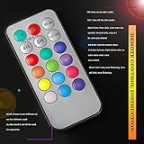 Cutogain 3 Stück/Set elektronische Kerzen mit Timer LED Farbe ändern Fernbedienung Flammenlose Kerze Home Hochzeit Dekoration - 6