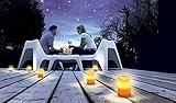 Magic Smart LED Bluetooth Kerzen Mit Handy-App Flammenlose Teelichter, flackernde Kerze, elektrische Kerzenlichter Batterie Weihnachtskerzen Deko für Weihnachten, Hochzeit, Geburtstags, Party - 3
