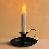6 Stück LED Drahtlose Fernbedienung Kerzen，17,8 cm Flammenlose LED Stabkerzen Warmweiß Flame Flicker Kerzen 2*AA Batteriebetrieben,120+ Stunden Romantische Wachskerzen Kerzenlichter Leuchterkerzen - 7