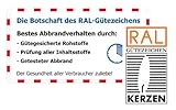 1.200 NK Teelichter, Brenndauer 4 Stunden, Weiß, auch für die anspruchsvolle Gastronomie, Großpackung - 3