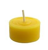 Toms Bienen 72 Teelichter mit 3 Glasschalen aus 100% reinem Bienenwachs - 3