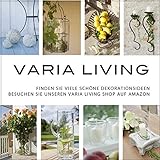 Varia Living Großes Windlicht/Laterne mit Glas aus Metall/Eisen für drinnen oder im Garten als Laterne wunderschön zum Dekorieren als Kerzenleuchter … (H 38 cm/Ø 34 cm) - 8